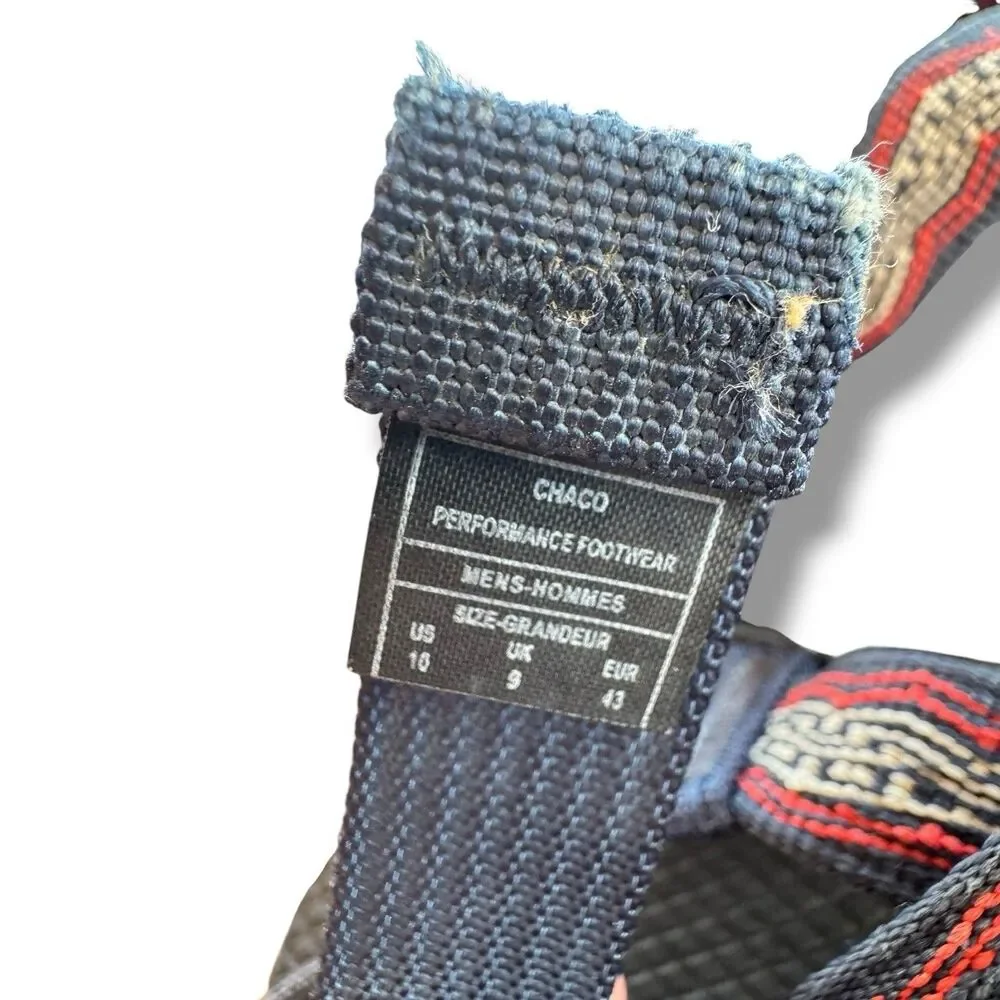 Chaco Z/Cloud 2 Sandals Trim Nutshell Hiking Outdoor Water Travel Men’s Size 10